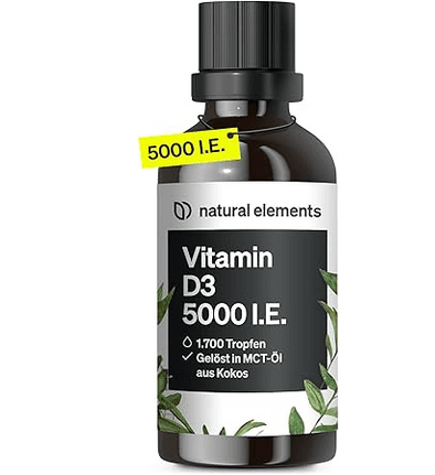 Vitamin D3 - Laborgeprüfte 5000 I.E.