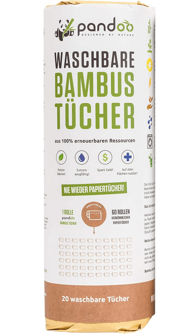 Bambus Allzwecktücher - Küchenrolle